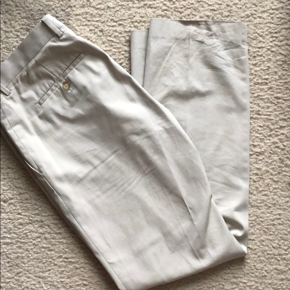 Express men’s slacks cream